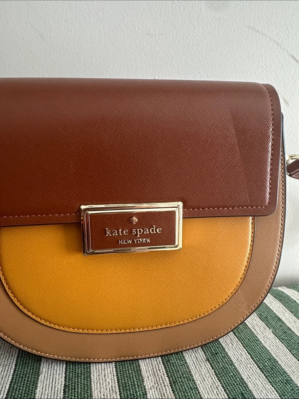 Kate Spade New York Reegan Colorblock Saddle Bag in the 